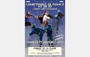 CHAMPIONNAT DE FRANCE DE VO TU DO